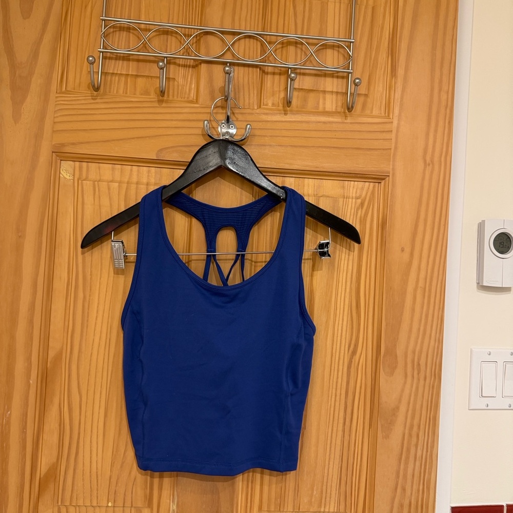 Old Navy Royal Blue Tank Top with Strappy Back